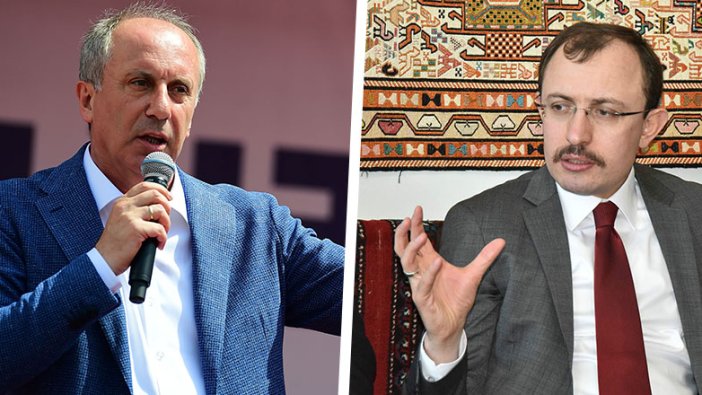 Muharrem İnce'den AKP'li Mehmet Muş'a: 
