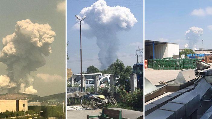 Sakarya'daki patlamanın ardından korkutan uyarı: Havada yüksek oranda...
