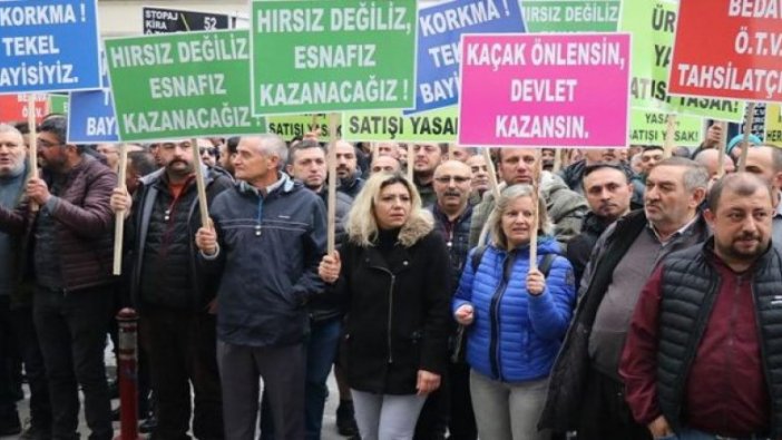 Tekel esnafı İstanbul’dan Ankara’ya yürüyecek