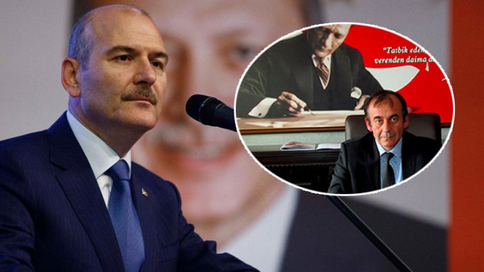 Atatürk fotoğrafı asılı olduğu için mi Çeşme Kaymakamı görevden alındı? Soylu'dan o iddiaya flaş yanıt