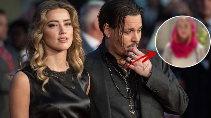 Dünyaca ünlü oyuncu Amber Heard camiye böyle girdi, sosyal medyada linç edildi