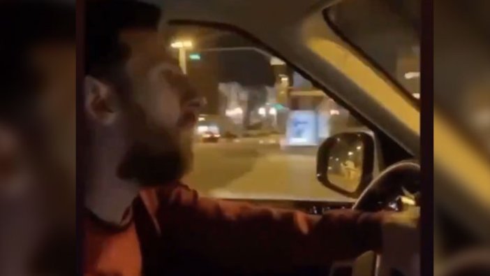 Lionel Messi'nin sosyal medyayı sallayan araba videosu