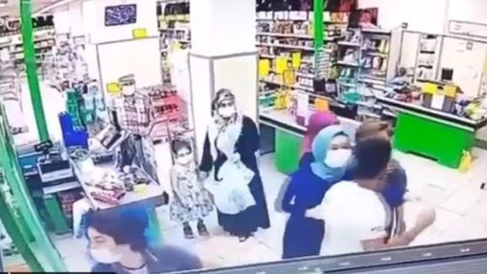 Magandalar boş durmuyor! İki market çalışanı kadına böyle saldırdı