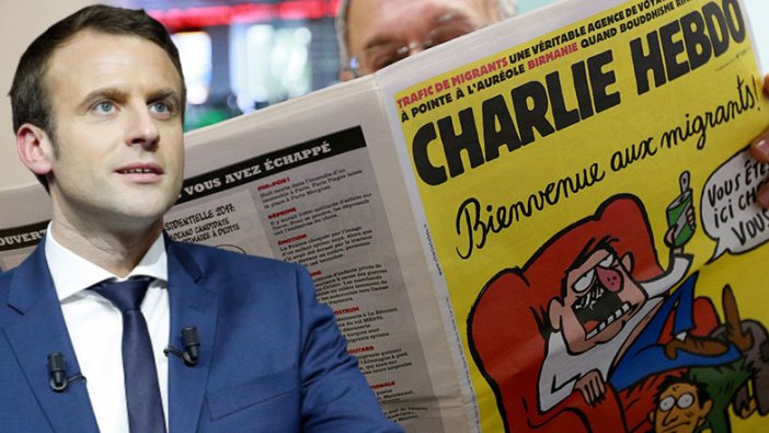 Emmanuel Macron, Hz. Muhammed ile ilgili hazırlanan skandal karikatürler için böyle konuştu