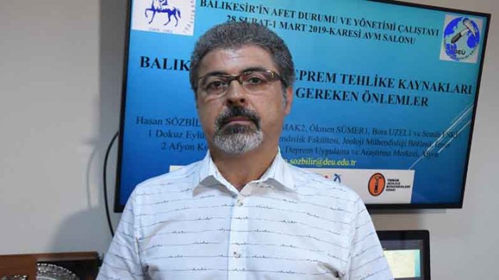 Prof. Dr. Hasan Sözbilir'den Balıkesir'e deprem uyarısı!